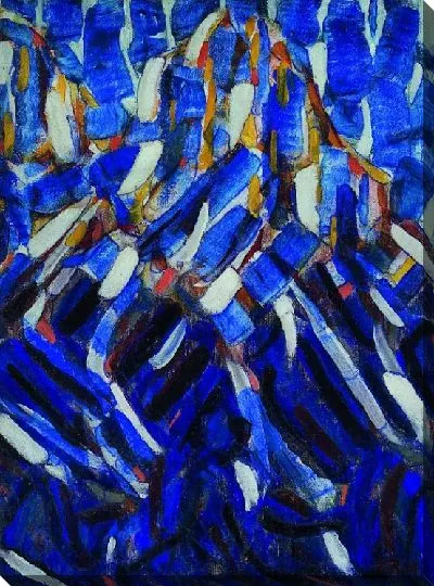 Картина Абстракция (Голубая Гора)