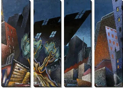 Картина Эскиз для чудесного мандарина от Б.Бартока 2