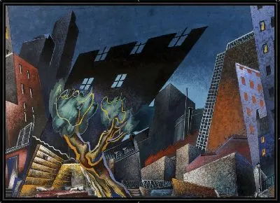 Картина Эскиз для чудесного мандарина от Б.Бартока 2