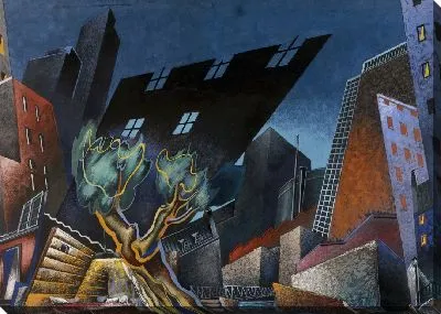 Картина Эскиз для чудесного мандарина от Б.Бартока 2