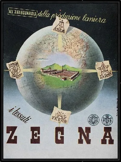 Картина Реклама торговых марок Zegna