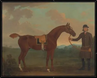 Картина Старый Лис, удерживаемый Женихом