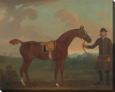 Картина Старый Лис, удерживаемый Женихом