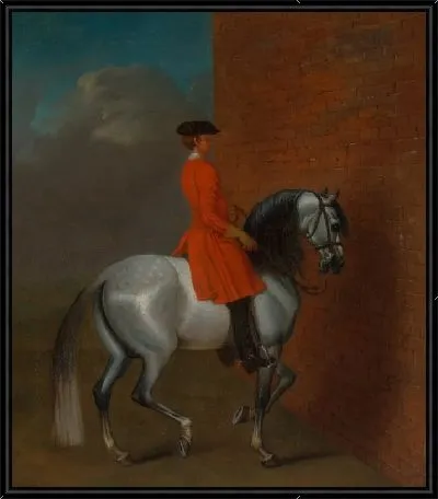 Картина Упражнение в Высшей школе: Проход налево вдоль стены, после Вандербанка