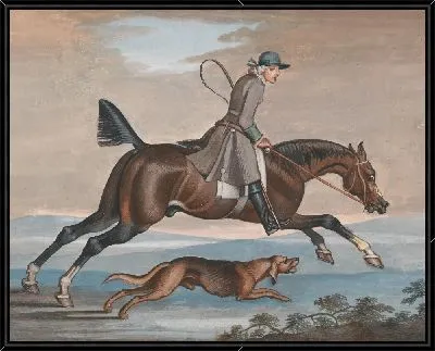 Картина Охота на лис