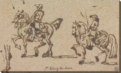 Картина Сэр Сидни Мидоуз обучает лошадь