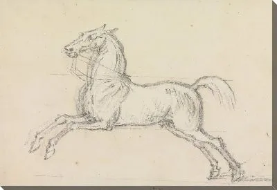 Картина Летающие чилдеры, летящие налево: обрученные, но не оседланные