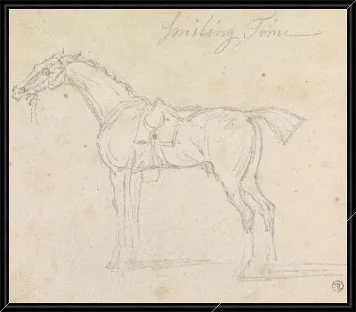 Картина Улыбающийся Том, Оседланный и Обузданный: Стоя, Левый