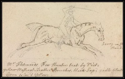 Картина Фоксхантер с Жокей Ап