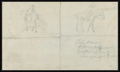 Картина Конные всадники [версия]