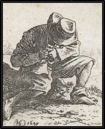 Картина Ловец вшей