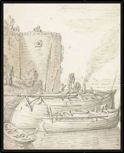 Картина Круглая башня