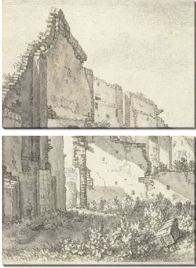 Картина  здания в Утрехте