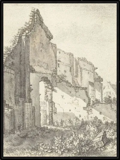 Картина  здания в Утрехте