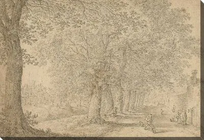 Картина Вид на Ондер де Линден (Новая Грахта) в Утрехте