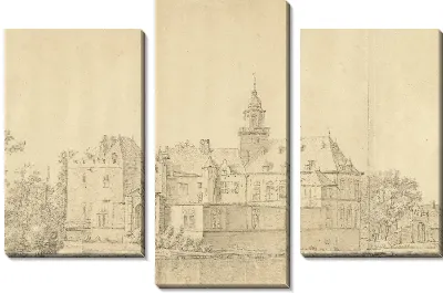 Картина Замок Ньенроде близ Брекелен