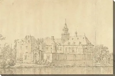 Картина Замок Ньенроде близ Брекелен