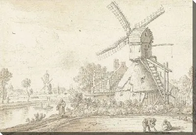Картина Мельница в Утрехте