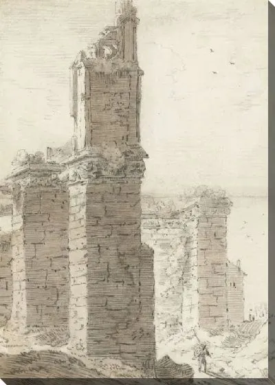 Картина Руины готической церкви