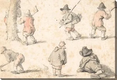 Картина Исследования крестьян