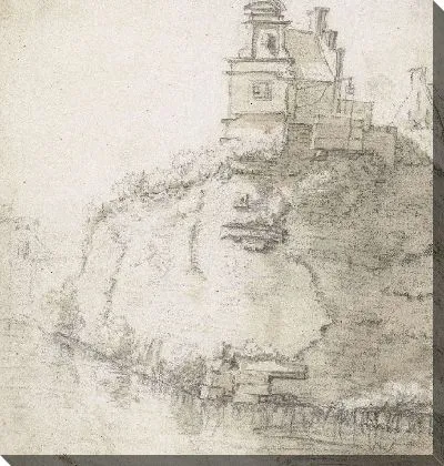 Картина Цитадель Зоннебурга в Утрехте