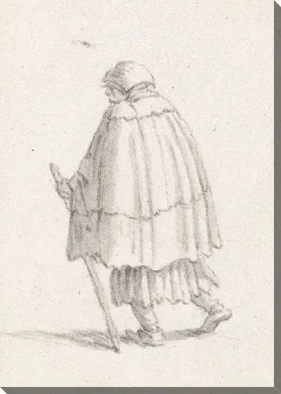 Картина Женщина с тростью