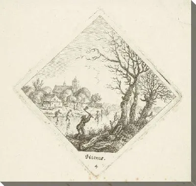 Картина зима №23