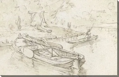 Картина Корабль на верфи