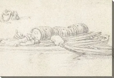 Картина Две баржи