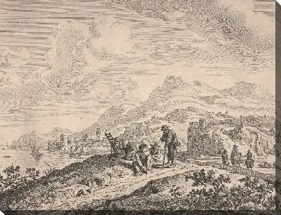 Картина Отдыхающие путешественники