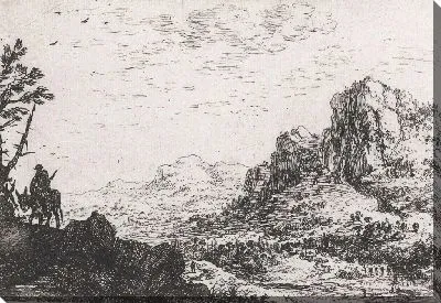 Картина Горный пейзаж №25