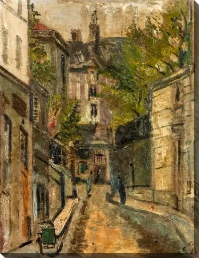 Картина Парижская улица