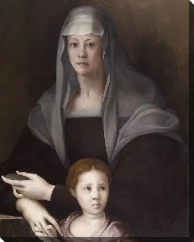 Картина Портрет Марии Сальвиати Медичи с Джулией Медичи