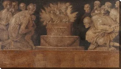 Картина Сцена жертвоприношения