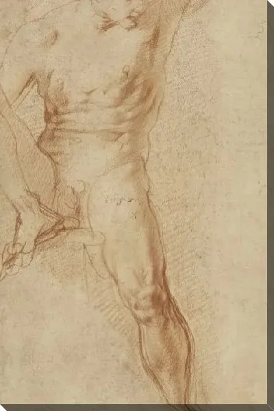 Картина Сидящая фигура (ректо); Лежащая фигура (verso)