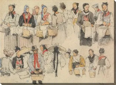 Картина Изучение фигур в Ульме