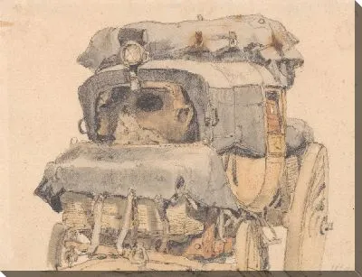 Картина Прилежание, вид спереди