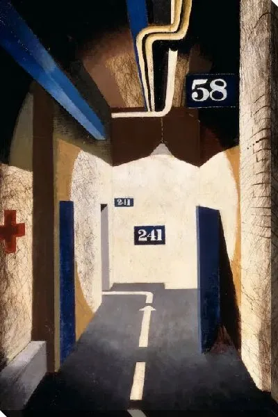 Картина Проход в диспетчерскую в региональном штабе на юго-западе, Бристоль