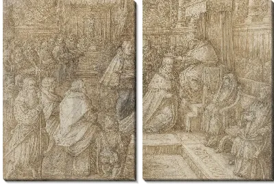 Коронация Козимо Медичи Папой Пием В.