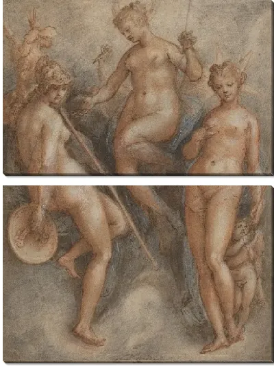 Картина Три богини: Минерва, Юнона и Венера