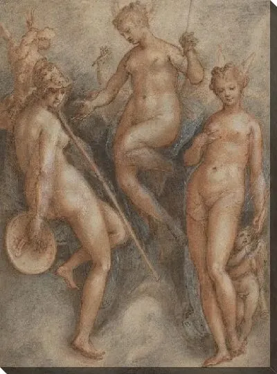 Картина Три богини: Минерва, Юнона и Венера