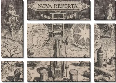 Новые открытия и изобретения (Нова Реперта): титульный лист