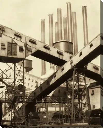 Картина Перекрещенные конвейеры - завод Ford