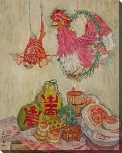 Картина Натюрморт (Фестиваль луны)