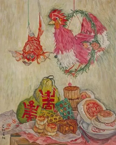 Картина Натюрморт (Фестиваль луны)