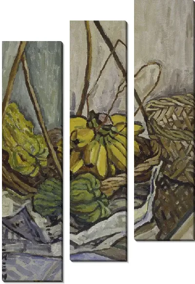 Картина Бананы в корзине