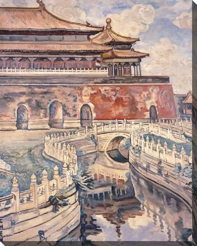 Картина Городской пейзаж Пекина