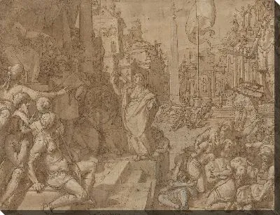 Картина Диспут Святой Екатерины Александрийской