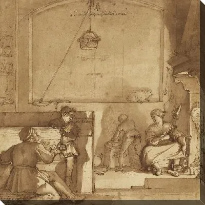 Картина Таддео в доме Джованни Пьеро Калабрезе