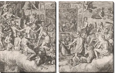 Плач искусства живописи (верхняя половина)